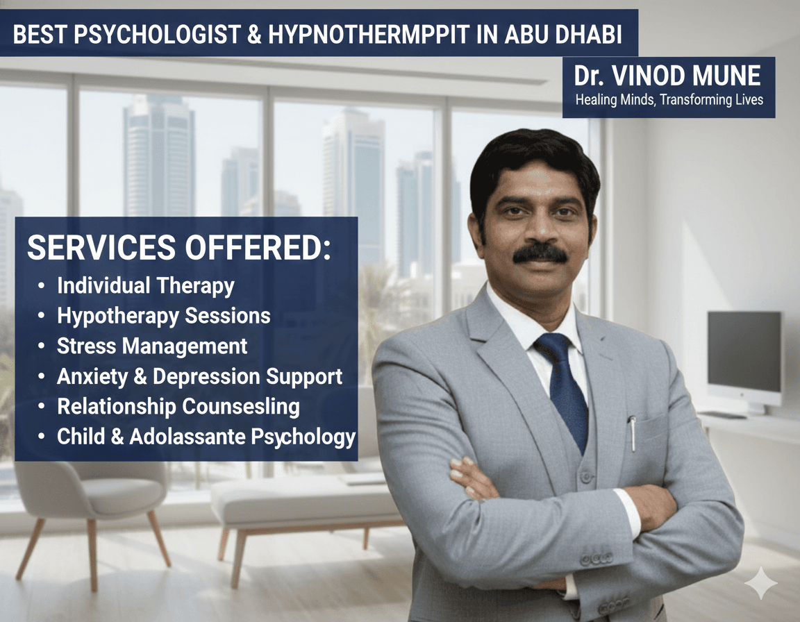 Best Psychologist & Hypnotherapist in Abu Dhabi