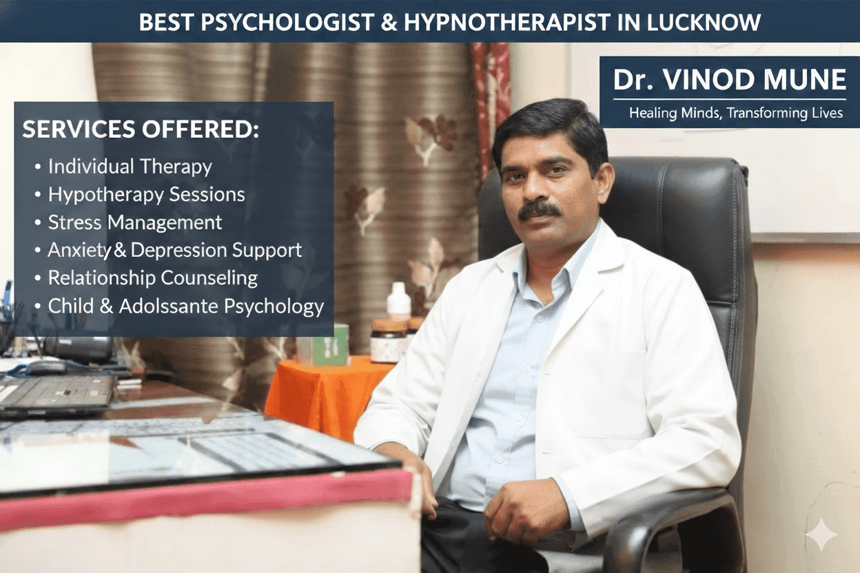 Best Psychologist & Hypnotherapist in Lucknow