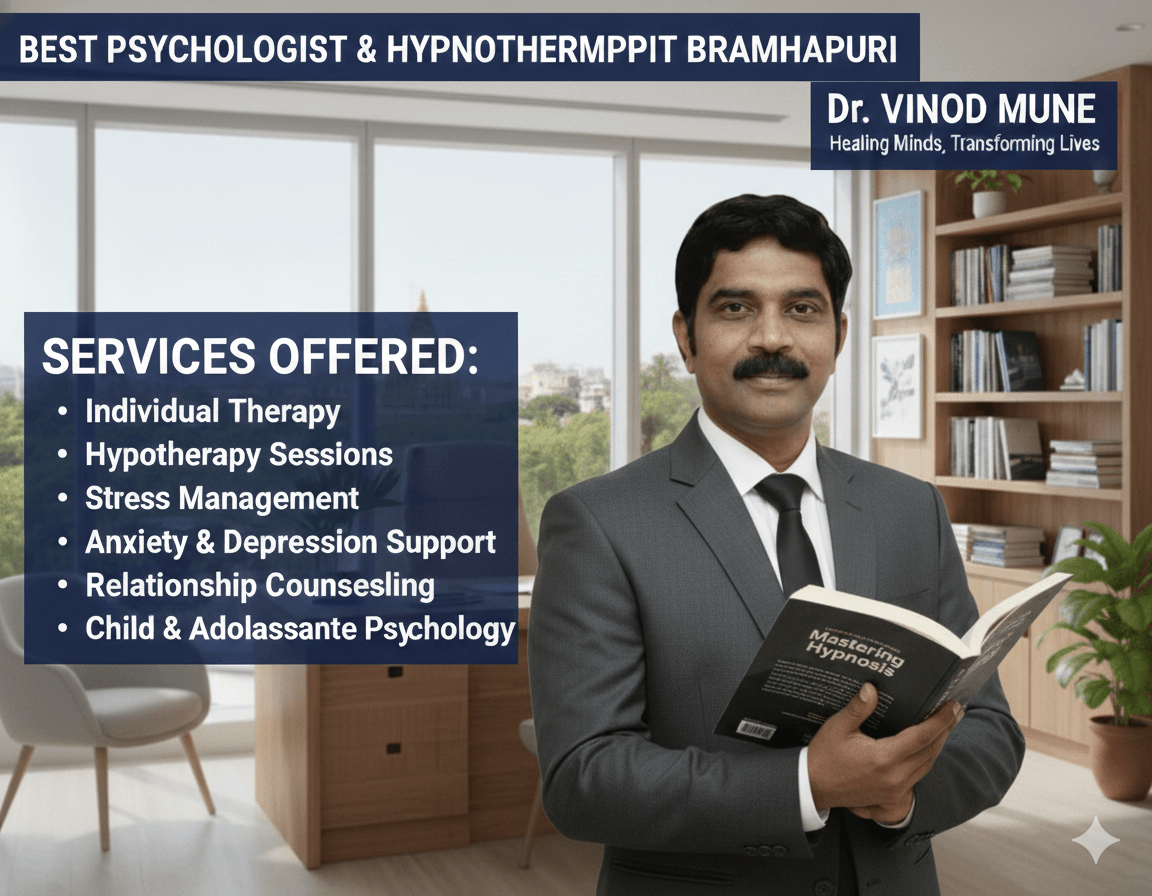 Best Psychologist & Hypnotherapist in Bramhapuri