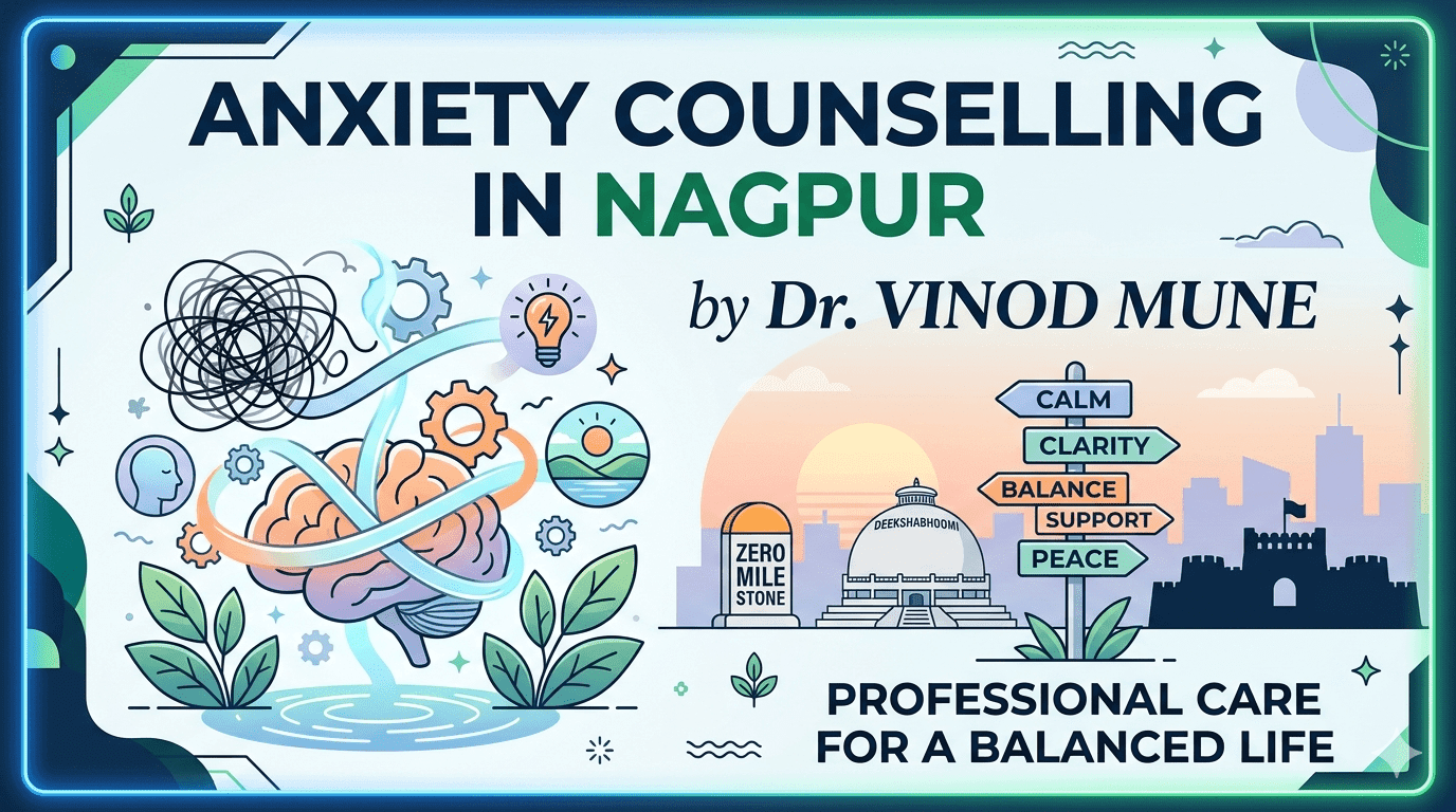 Anxiety counselling in Nagpur