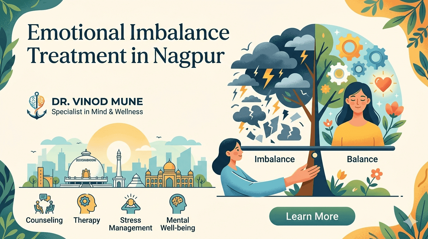 Emotional imbalance treatment in Nagpur