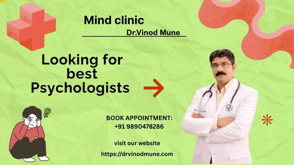 Dr. Vinod Mune is a highly experienced and trusted psychologist and clinical hypnotherapist dedicated to helping individuals achieve mental clarity, emotional balance, and personal growth